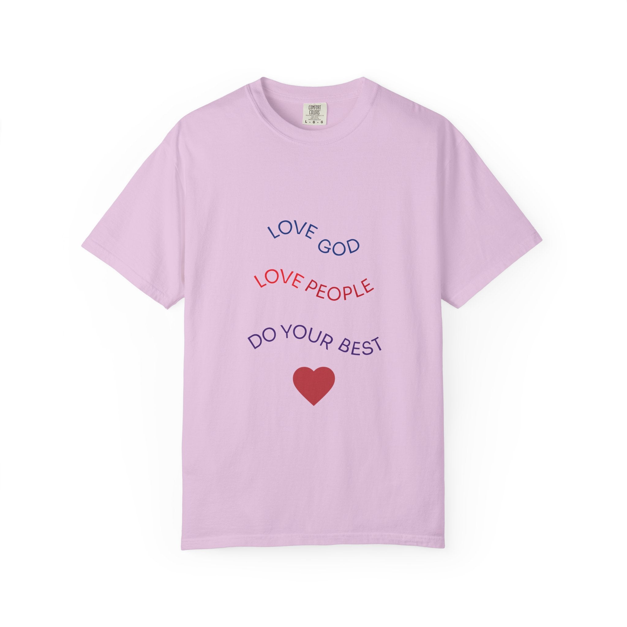 Christian Shirt For Kids Inspirational Gift Love God Best