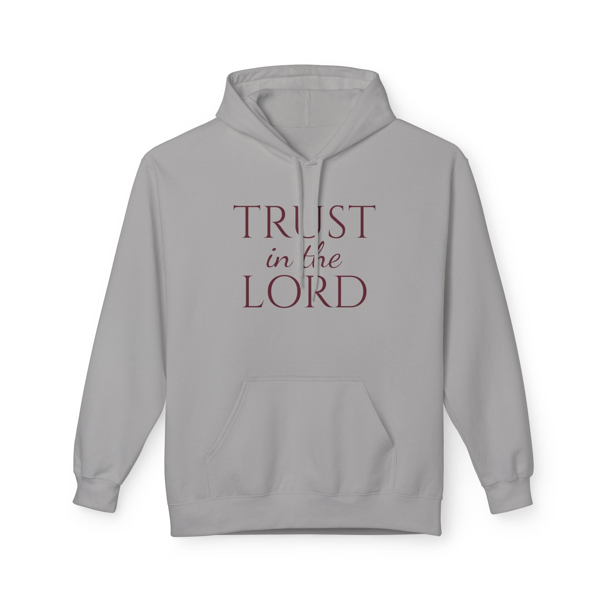 Trust In The Lord Hoodie Faith Apparel Inspirational Gift