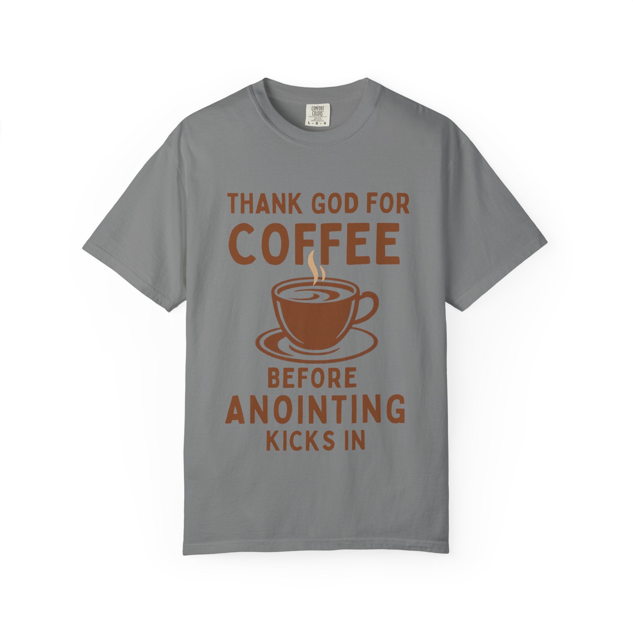 Christian Shirt Coffee Humor Inspirational Gift Tee