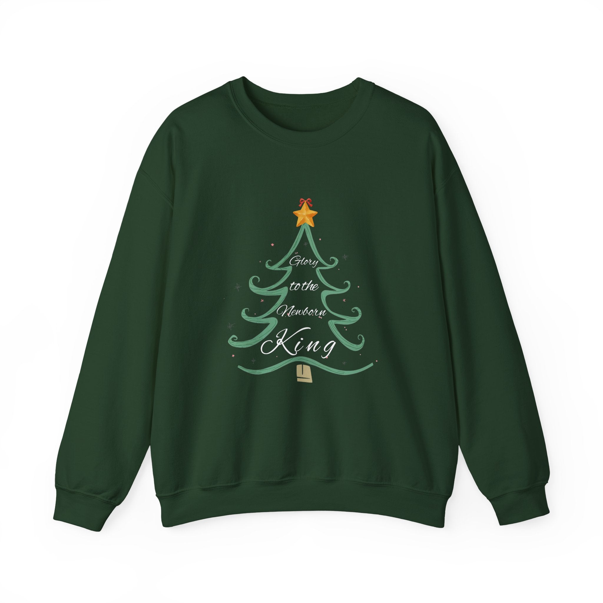 Christmas Glory Unisex Crewneck Sweatshirt Holiday Gift