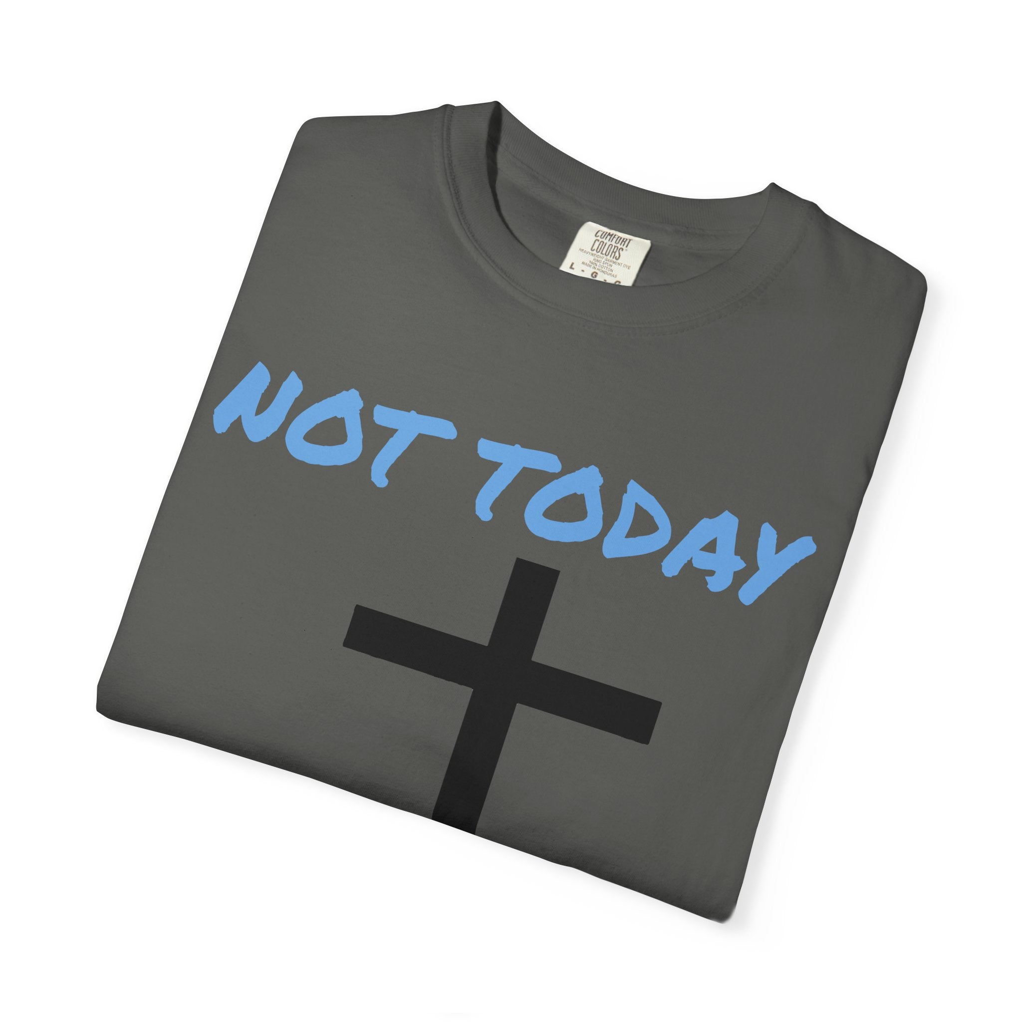 Christian Shirt Not Today Satan Tee For Faithful Style