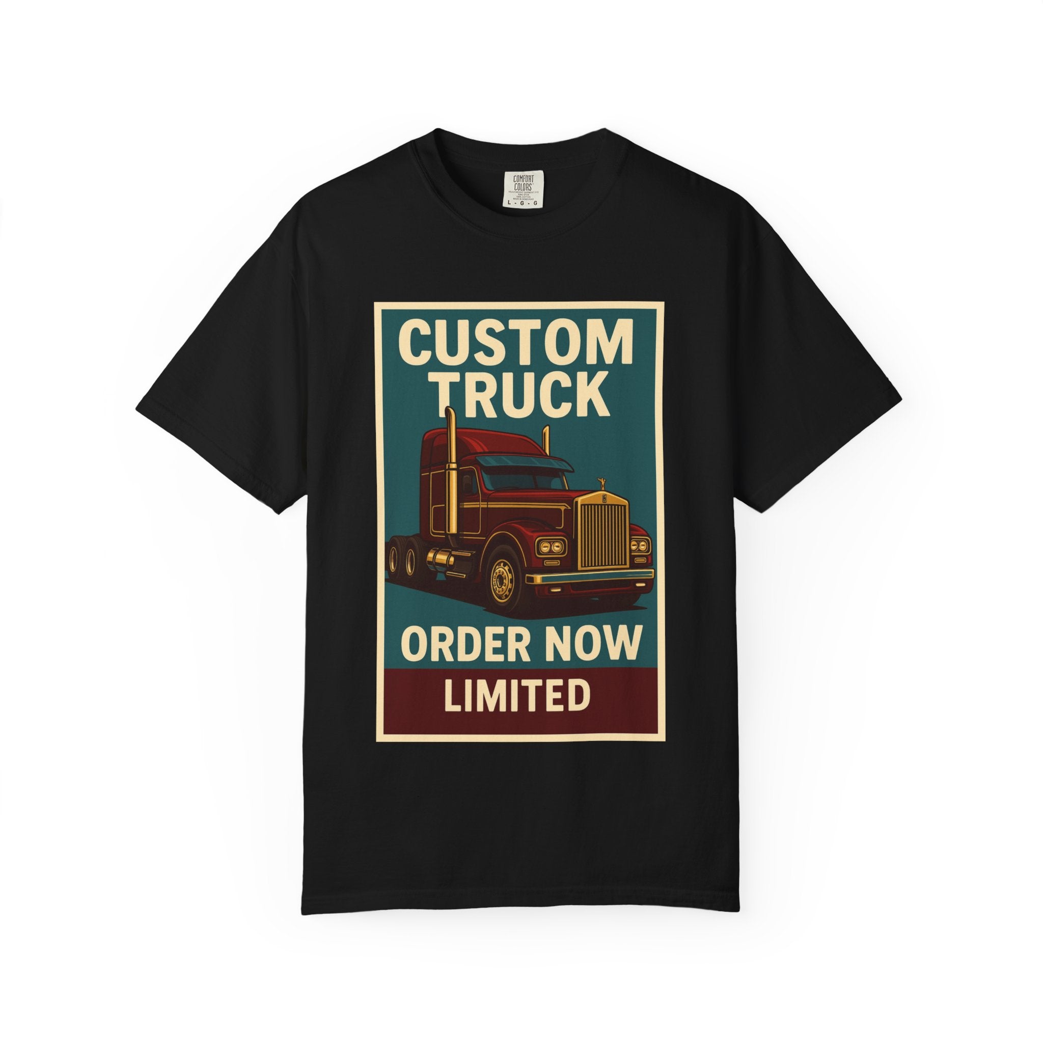 Custom Truck Graphic T Shirt Unique Gift For Truck Lovers
