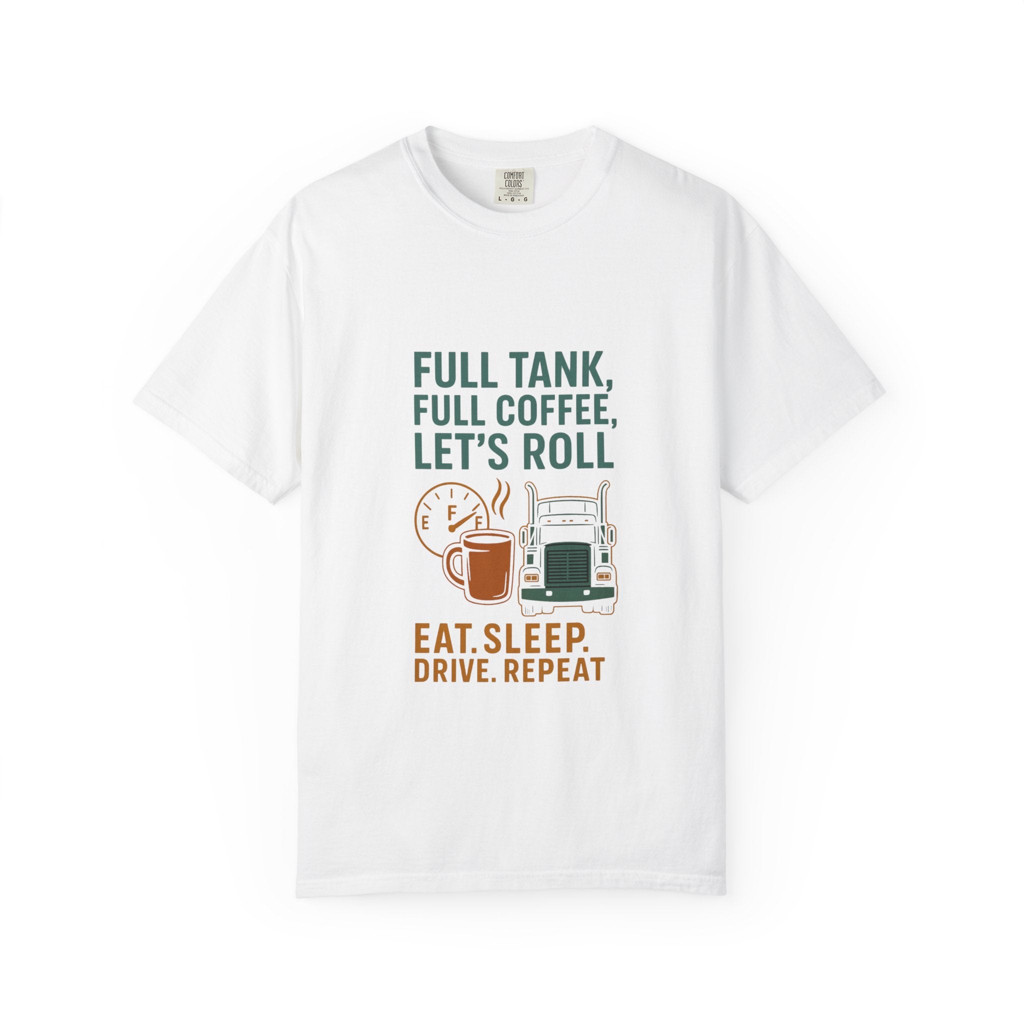 Driver Motivational Trucking Tee for Road Trip Lovers