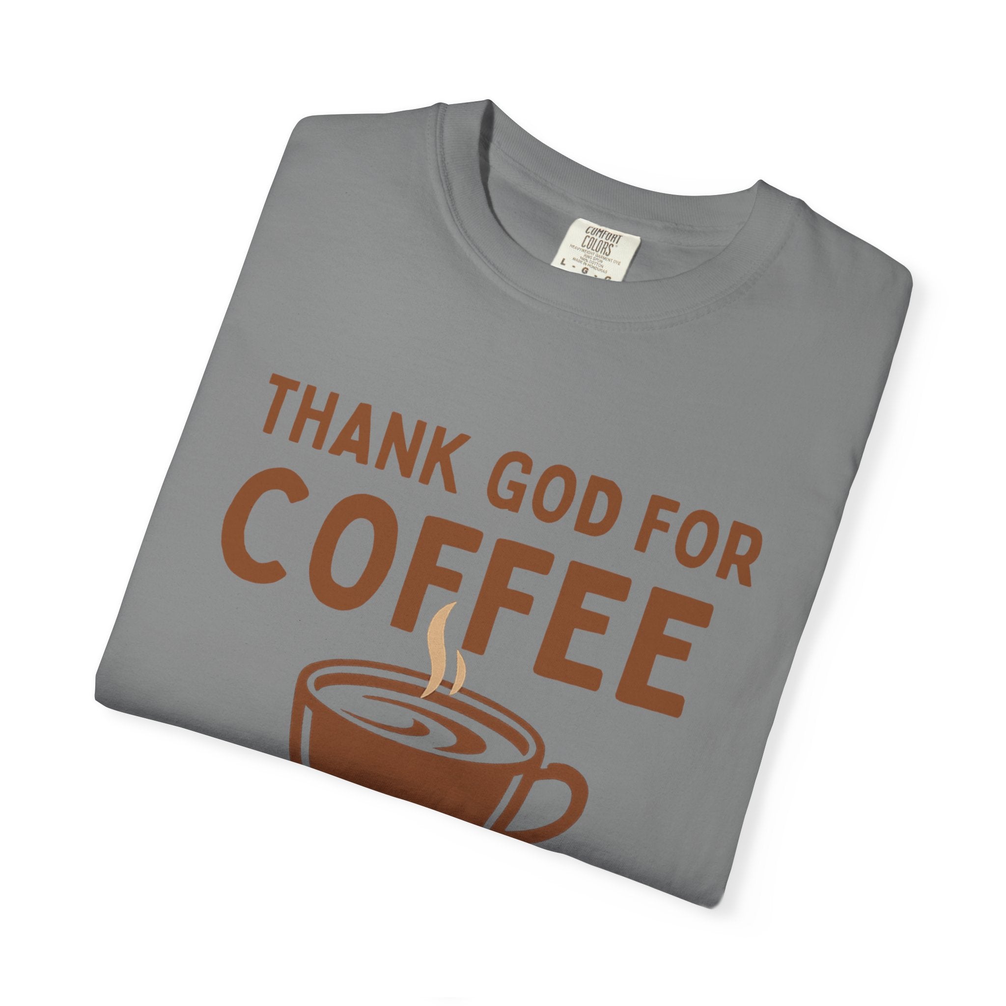 Christian Shirt Coffee Humor Inspirational Gift Tee
