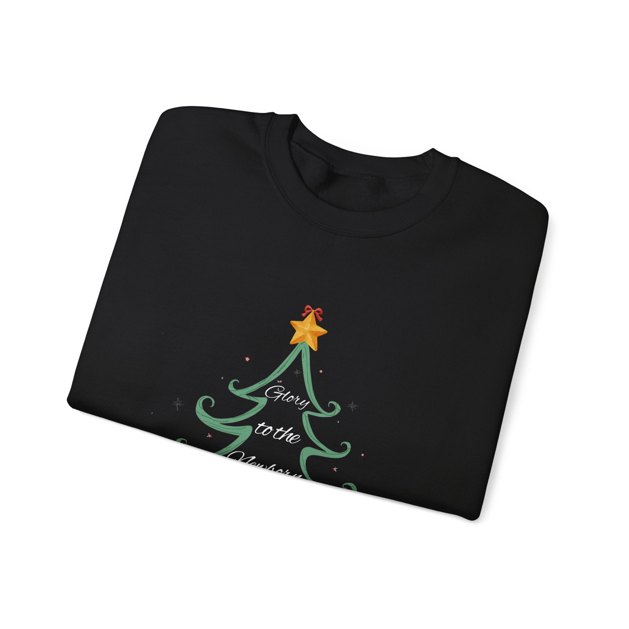 Christmas Glory Unisex Crewneck Sweatshirt Holiday Gift