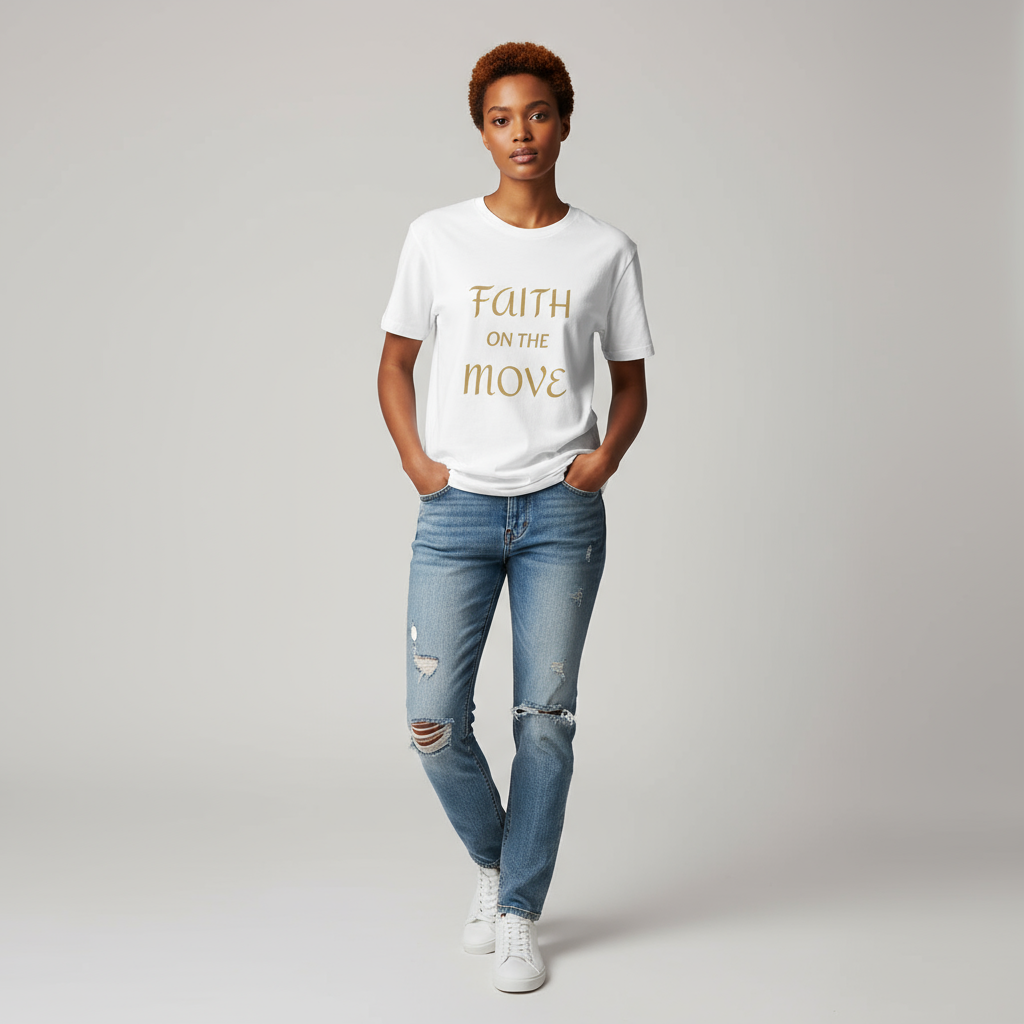 Christian Shirt Faith On The Move Inspirational Gift