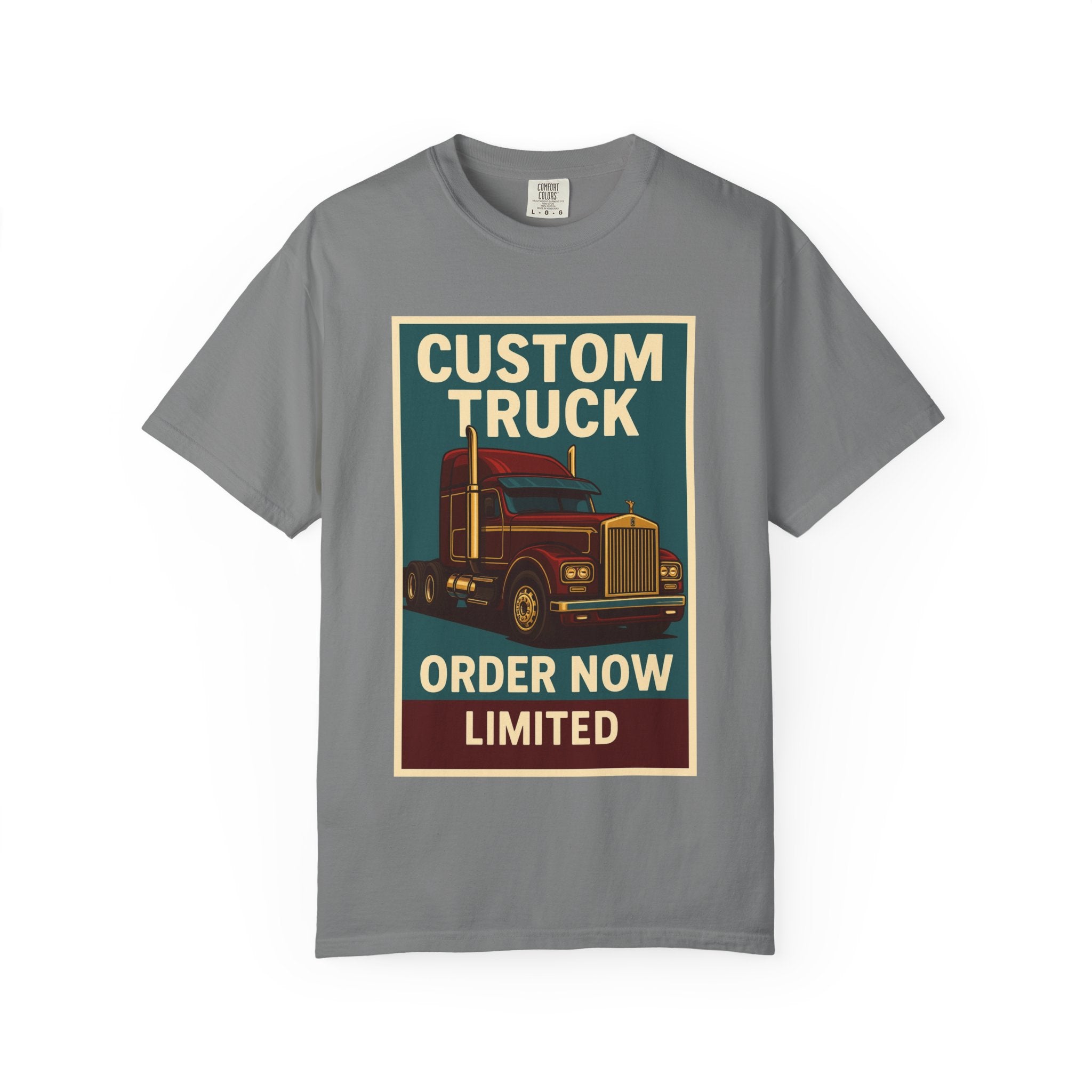 Custom Truck Graphic T Shirt Unique Gift For Truck Lovers