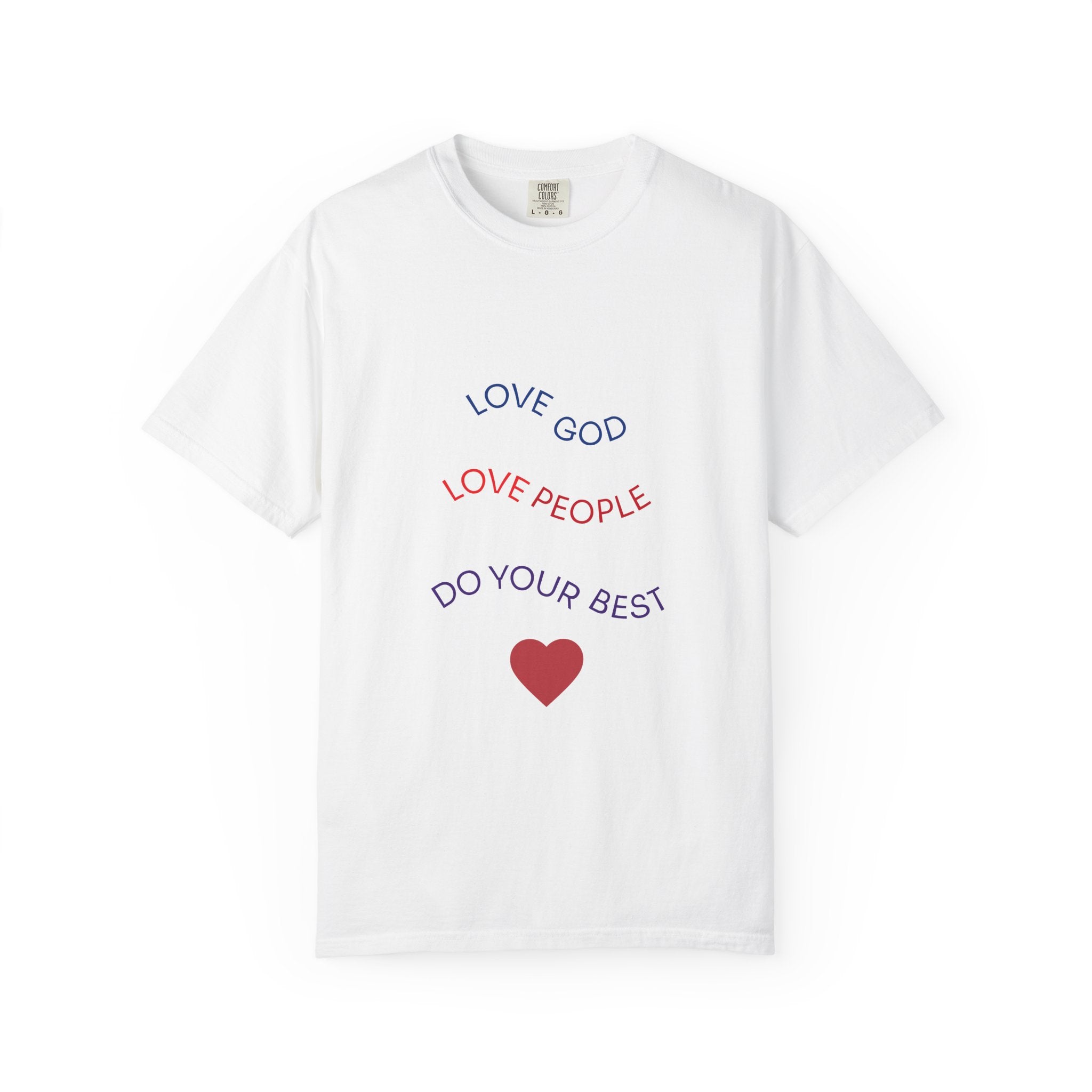 Christian Shirt For Kids Inspirational Gift Love God Best