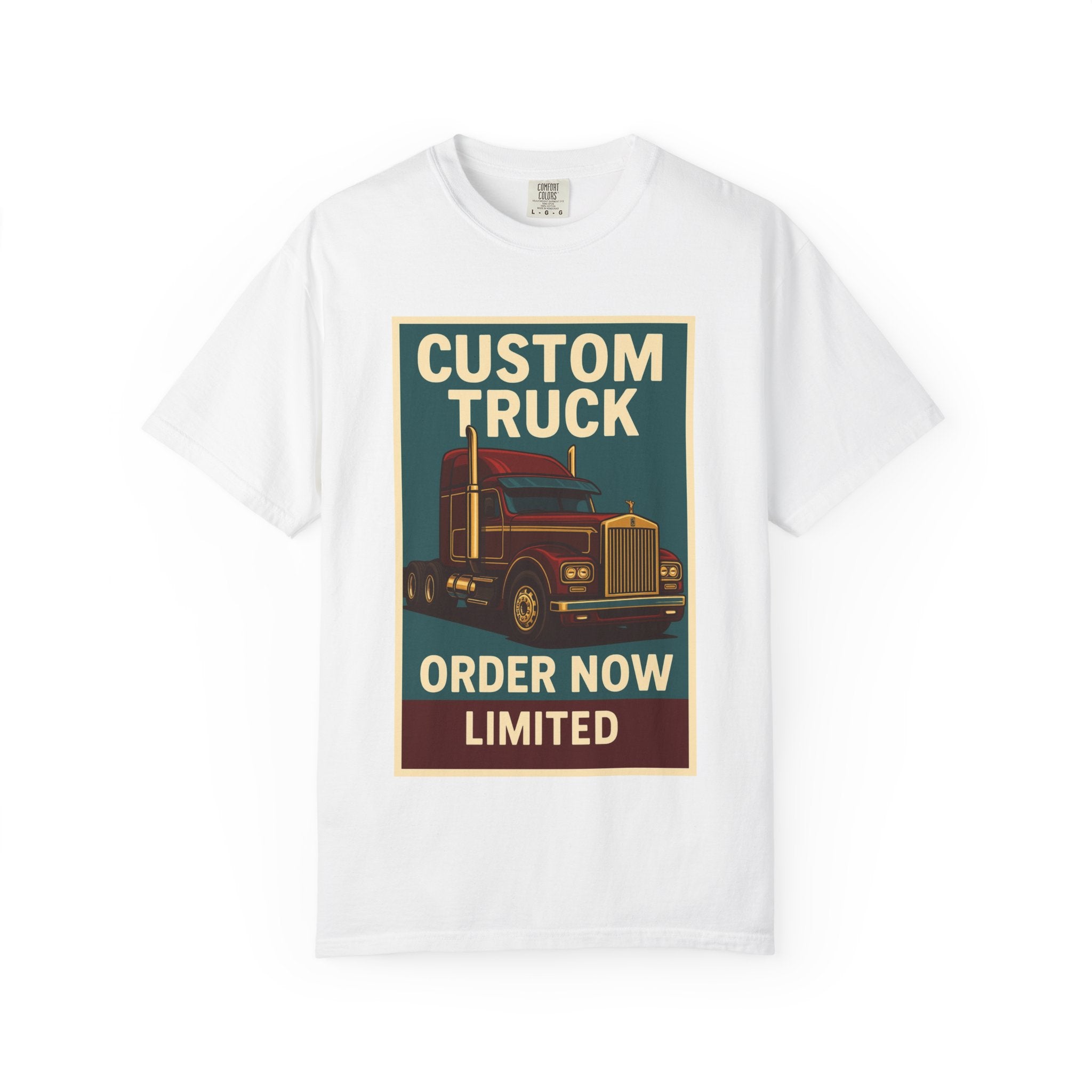 Custom Truck Graphic T Shirt Unique Gift For Truck Lovers