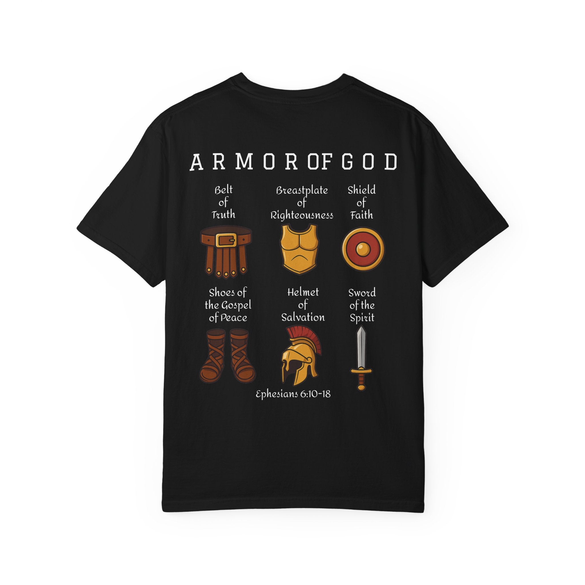 Christian Shirt Armor Of God Faith Through Strength