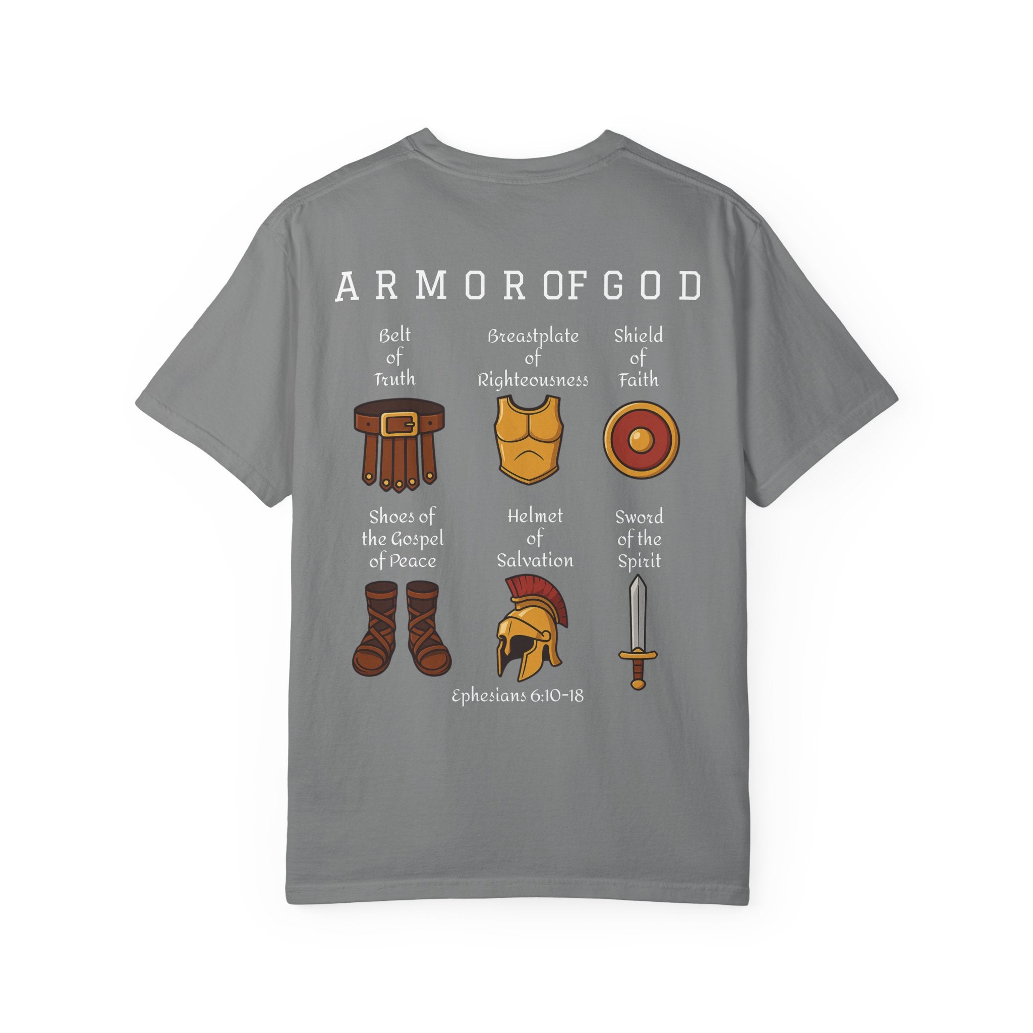 Christian Shirt Armor Of God Faith Through Strength