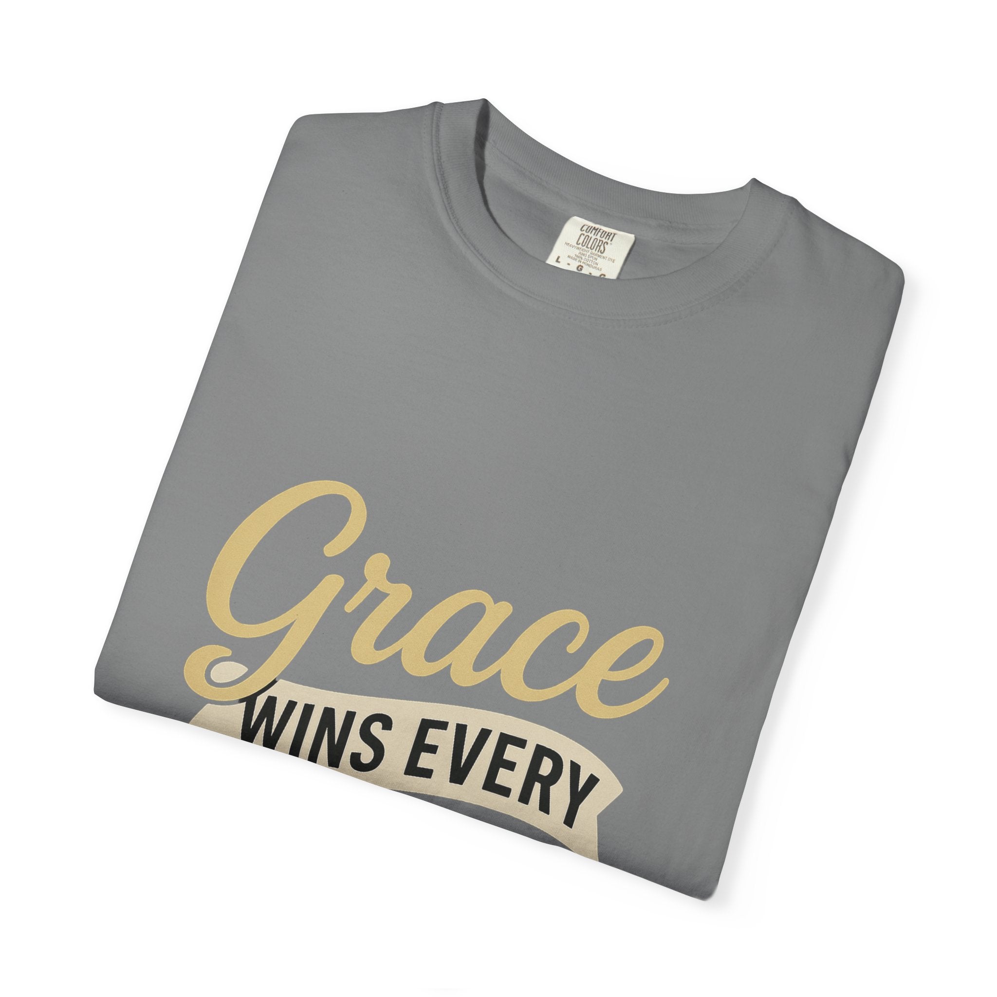 Grace Wins Christian Shirt Faith Apparel Inspirational Gift