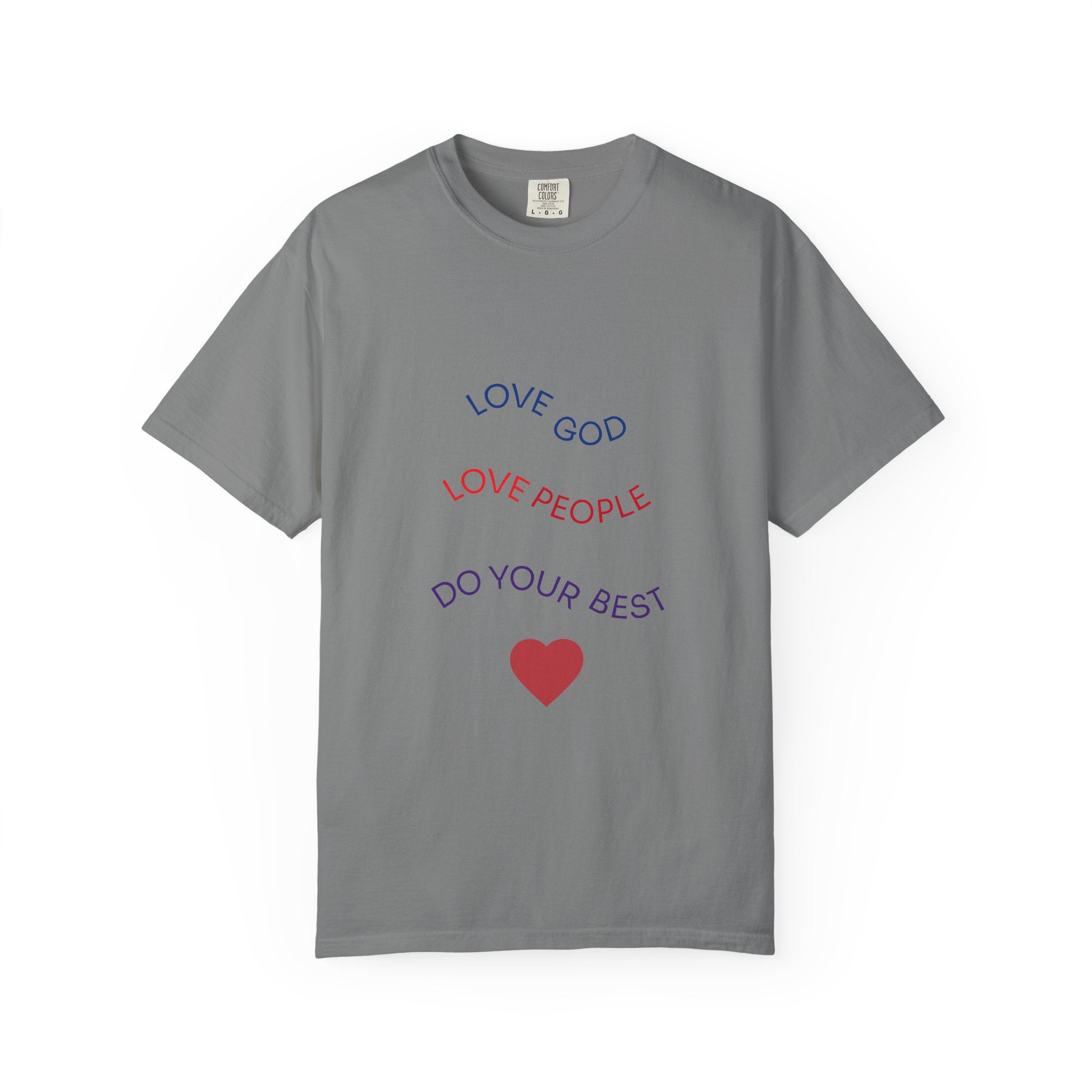 Christian Shirt For Kids Inspirational Gift Love God Best