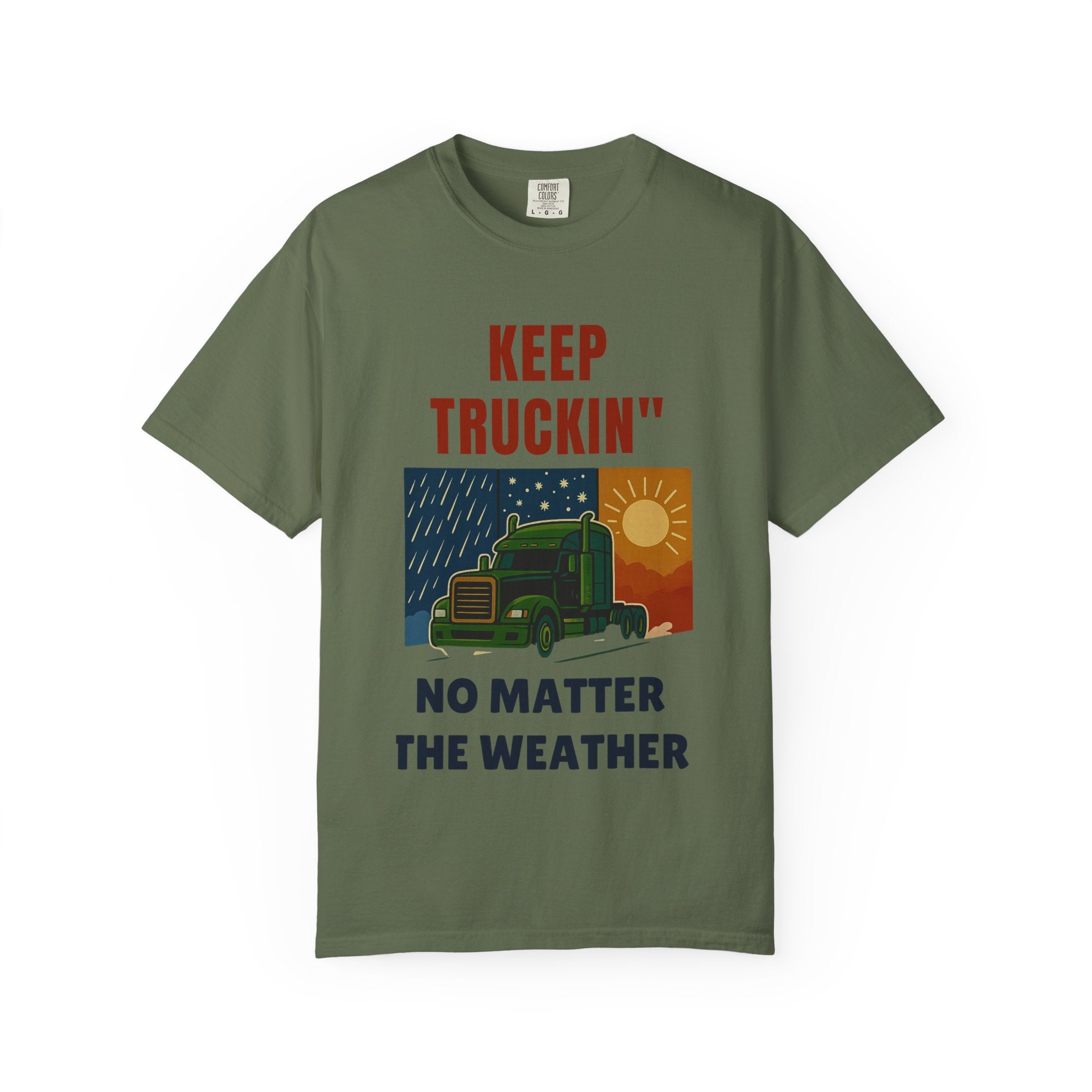 Keep Truckin Vintage T Shirt Unisex Work Tee Road Trip Gift