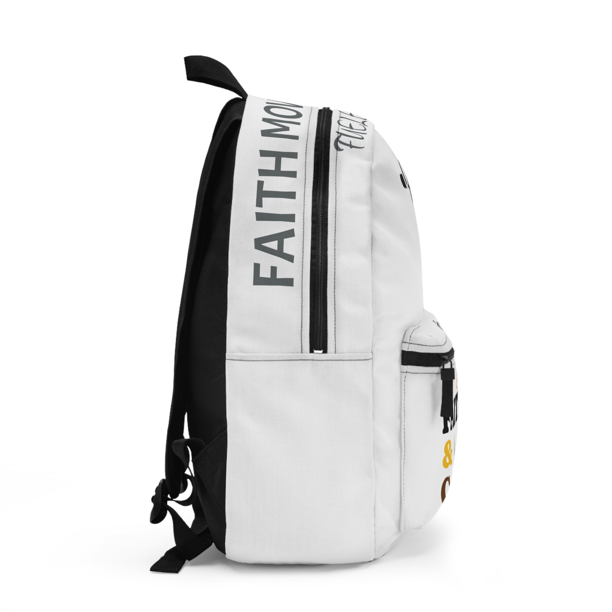 Faith And Coffee Backpack Inspirational Gift For Christians