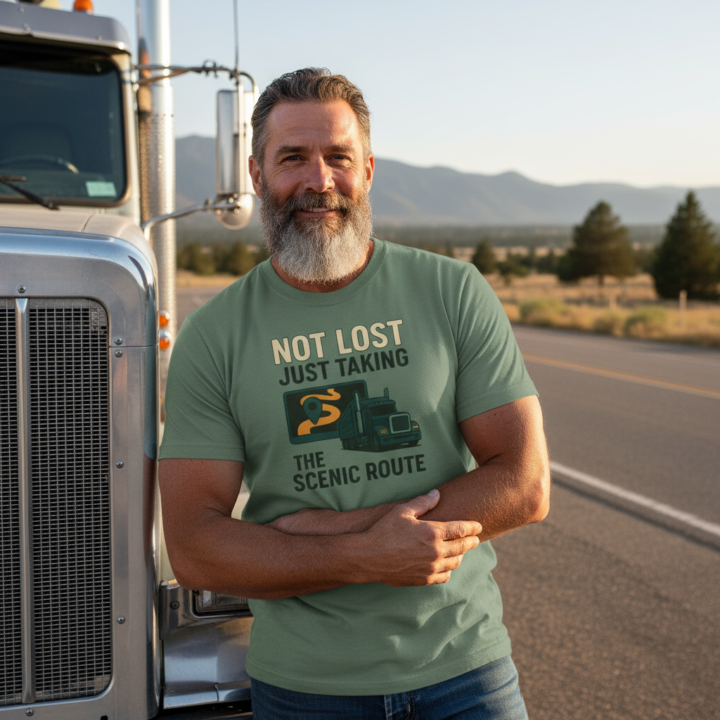 Scenic Route Unisex Tee Road Trip Outfit Adventure Wear