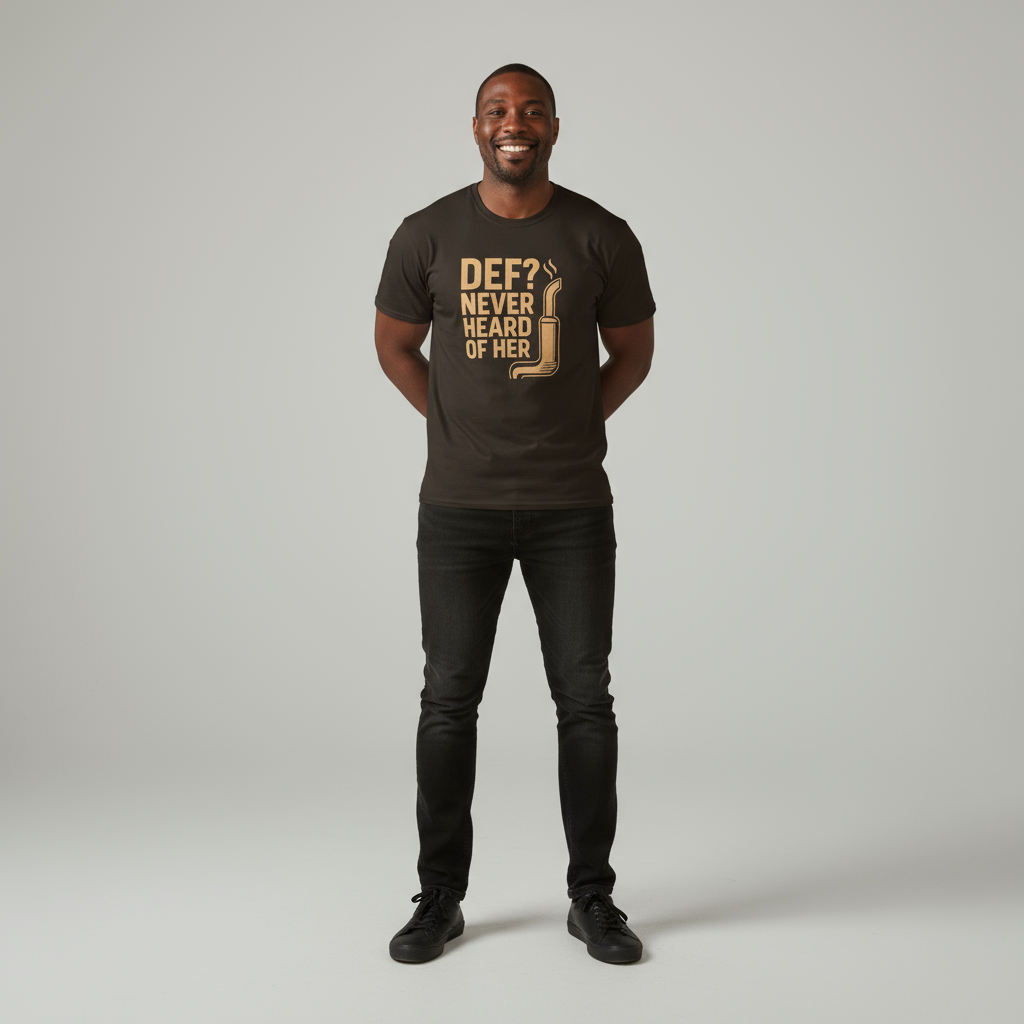 Funny Semi Truck DEF Emission T Shirt For Truck Enthusiasts