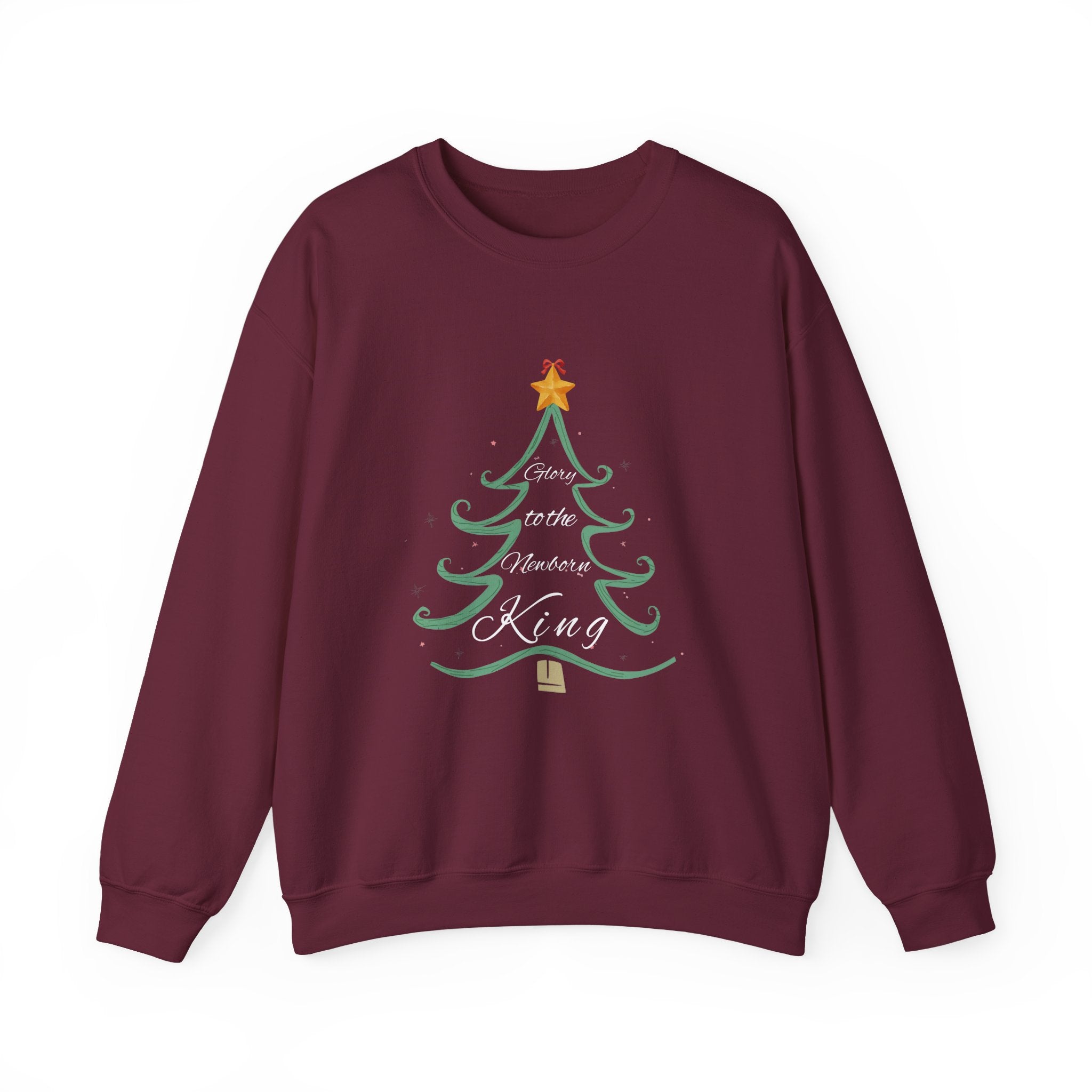 Christmas Glory Unisex Crewneck Sweatshirt Holiday Gift