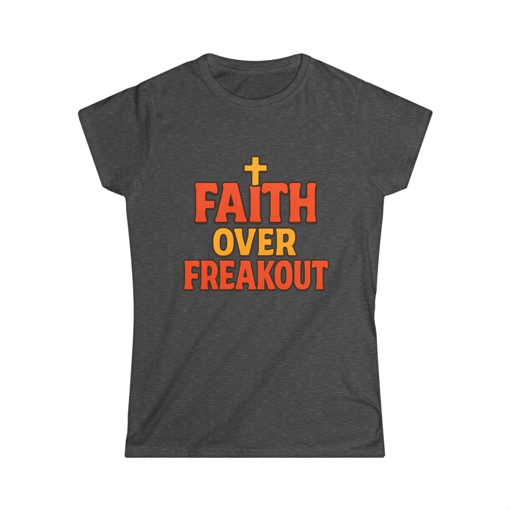 Faith Over Freakout Christian Shirt Inspirational Gift