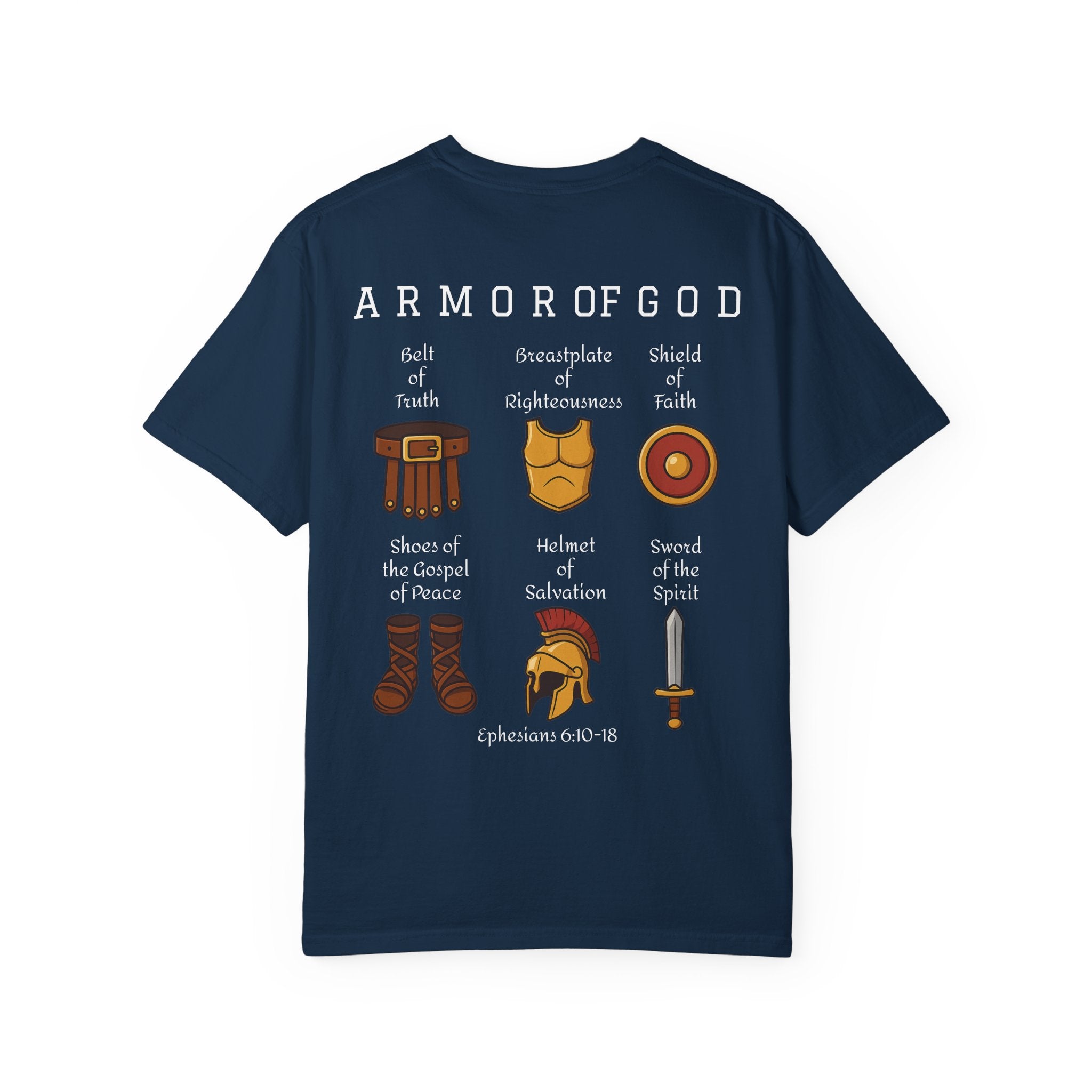 Christian Shirt Armor Of God Faith Through Strength