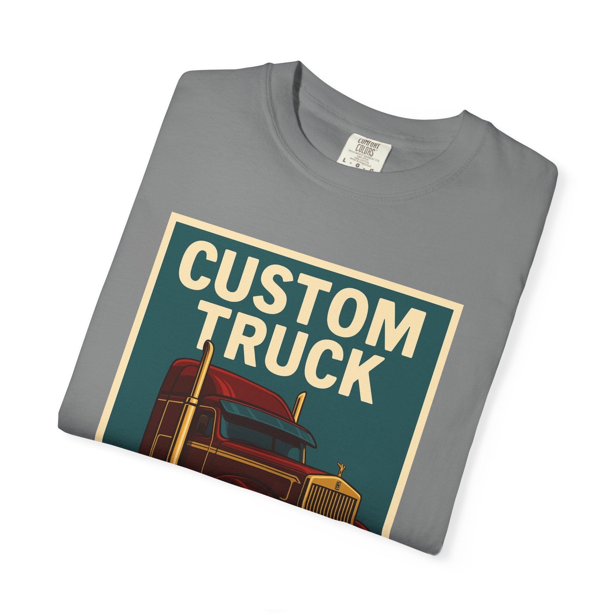 Custom Truck Graphic T Shirt Unique Gift For Truck Lovers