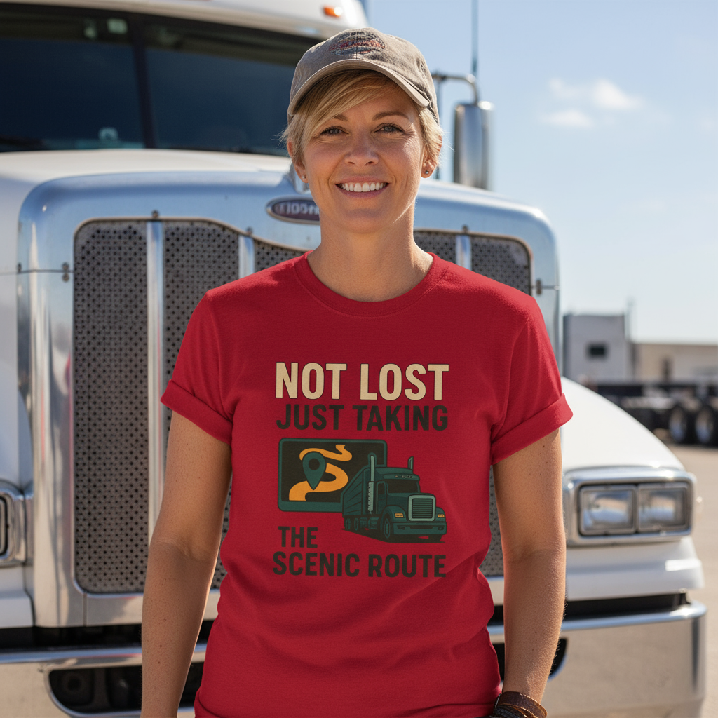 Scenic Route Unisex Tee Road Trip Outfit Adventure Wear