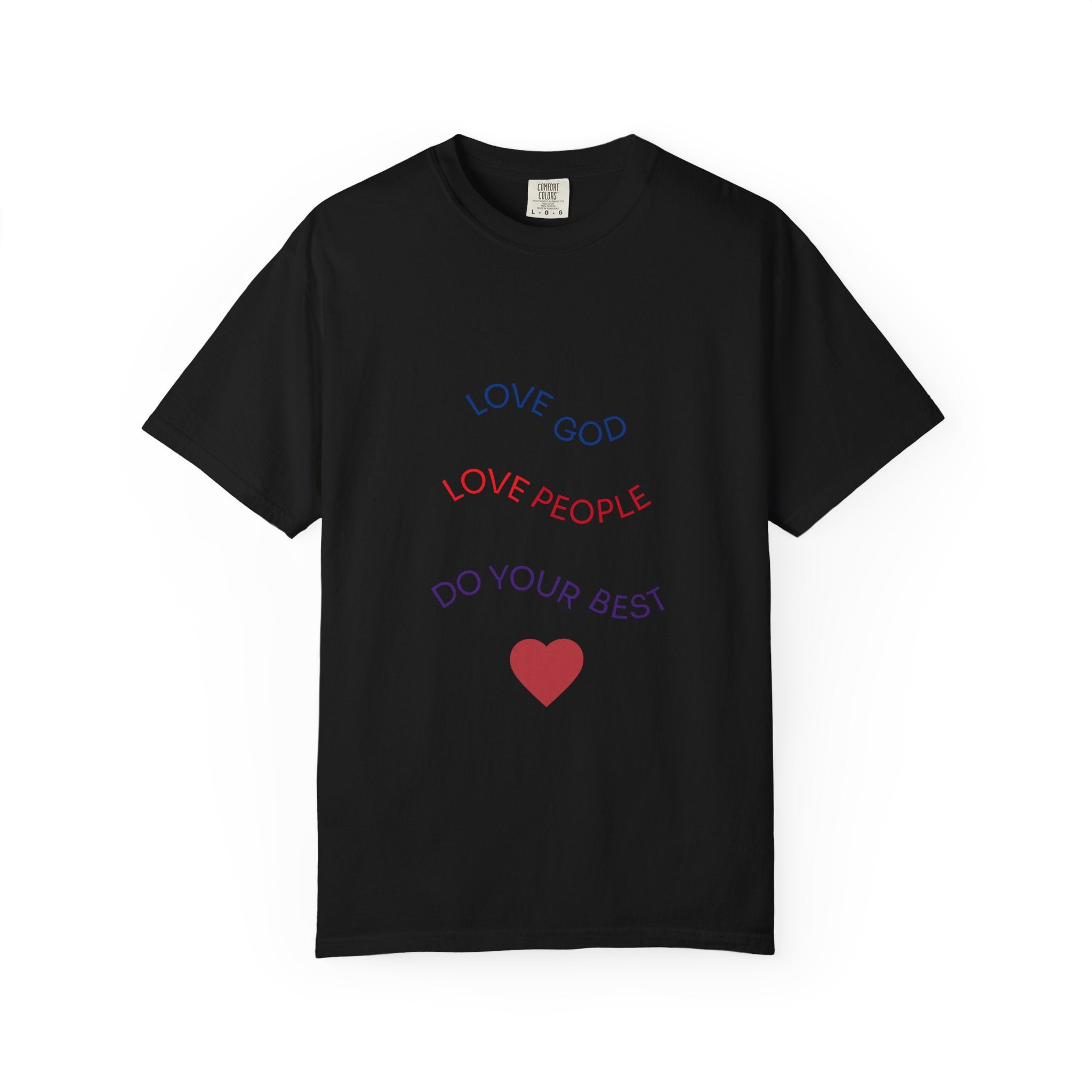 Christian Shirt For Kids Inspirational Gift Love God Best