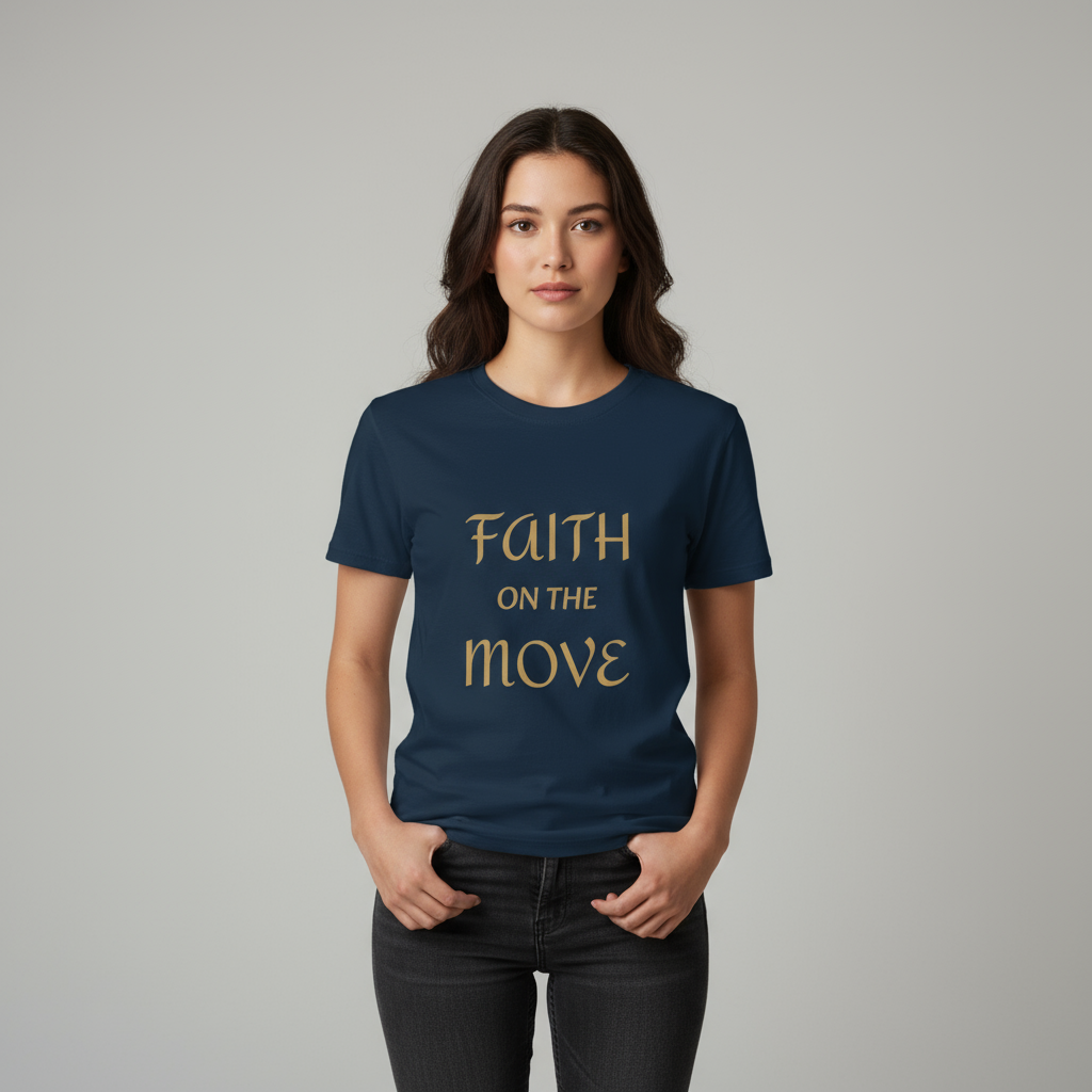 Christian Shirt Faith On The Move Inspirational Gift