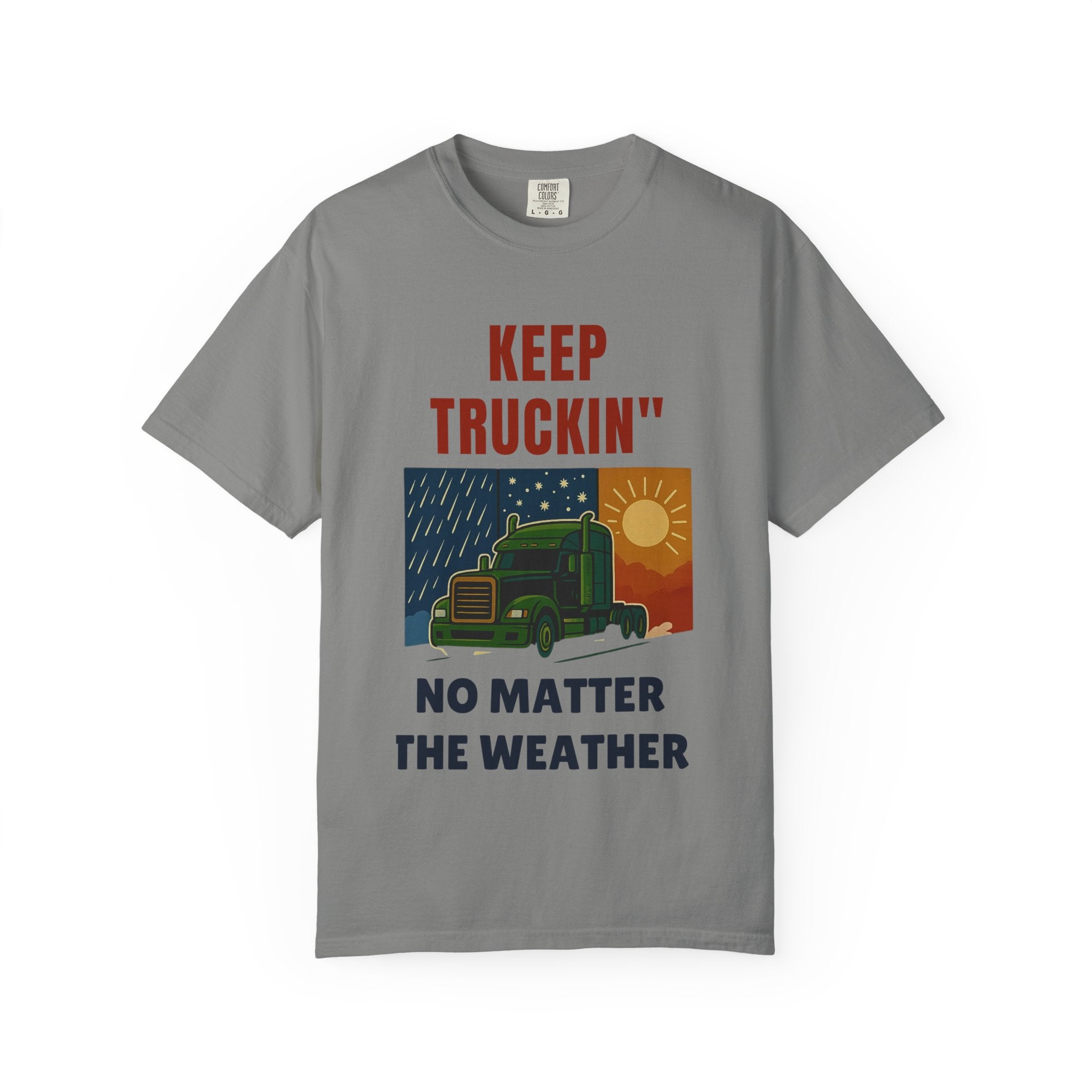 Keep Truckin Vintage T Shirt Unisex Work Tee Road Trip Gift