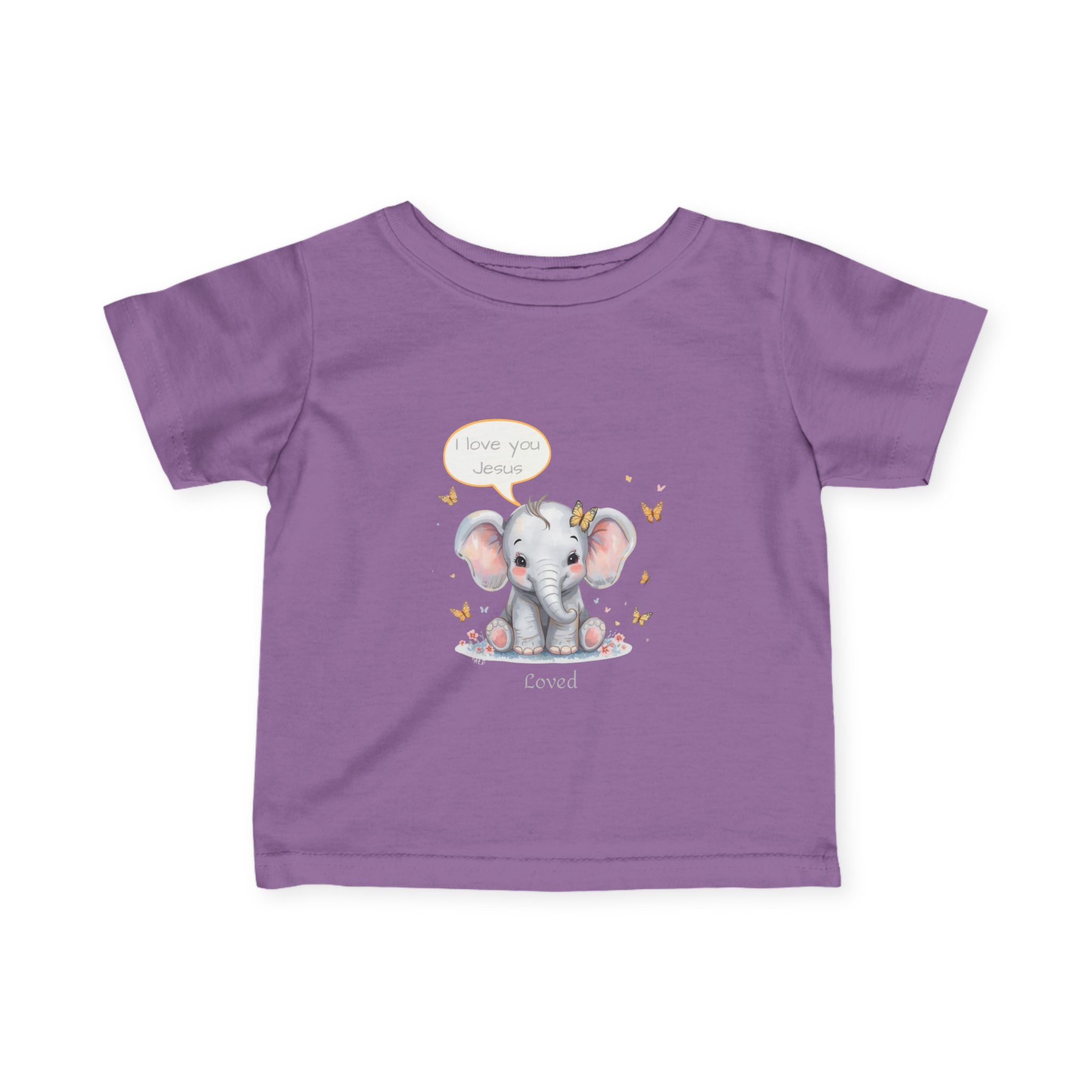 Christian Shirt Infant Elephant Inspirational Gift