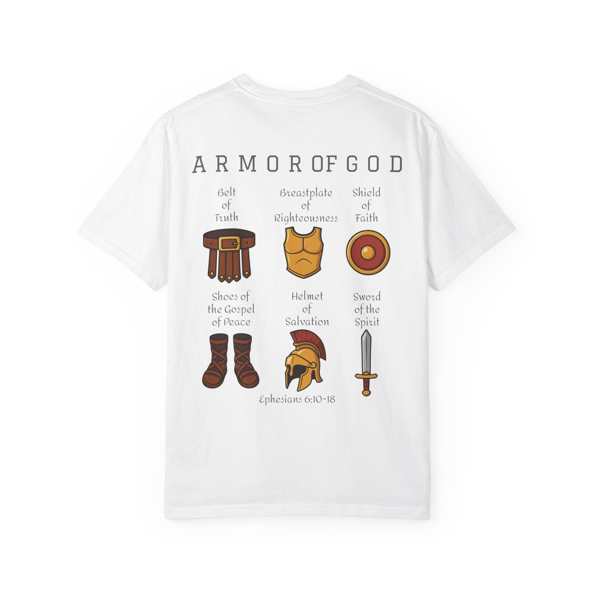 Christian Shirt Armor Of God Faith Through Strength