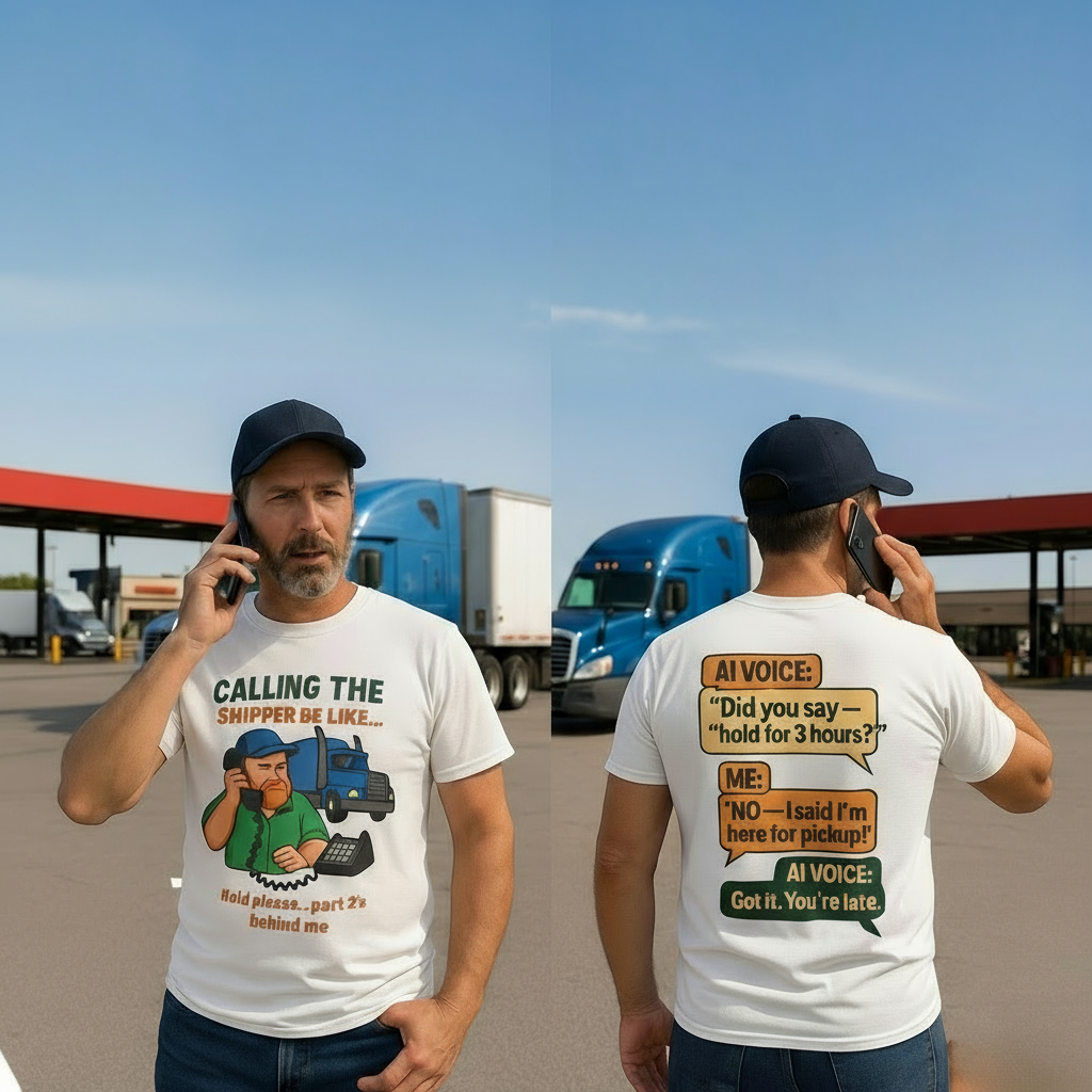 Trucker Humor T Shirt Unisex Tee Gift For Truck Drivers